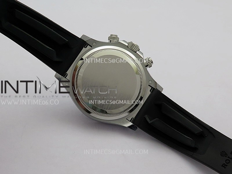 Daytona 126519 Gain Weight ARF 1:1 Best Edition Black Dial Silver Subdial Diamond Marker On Oysterflex Strap DD4131