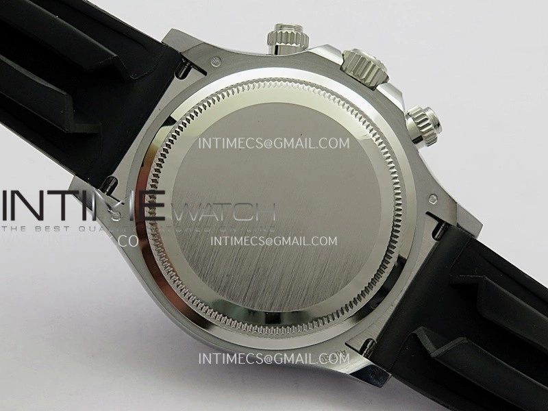 Daytona 126519 Gain Weight ARF 1:1 Best Edition Black Dial Silver Subdial Diamond Marker On Oysterflex Strap DD4131