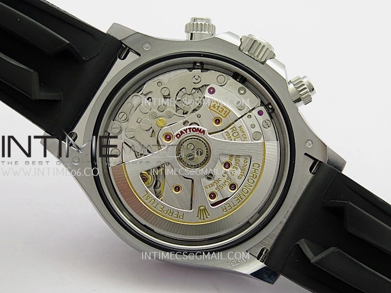 Daytona 126519 Gain Weight ARF 1:1 Best Edition Black Dial Silver Subdial Diamond Marker On Oysterflex Strap DD4131
