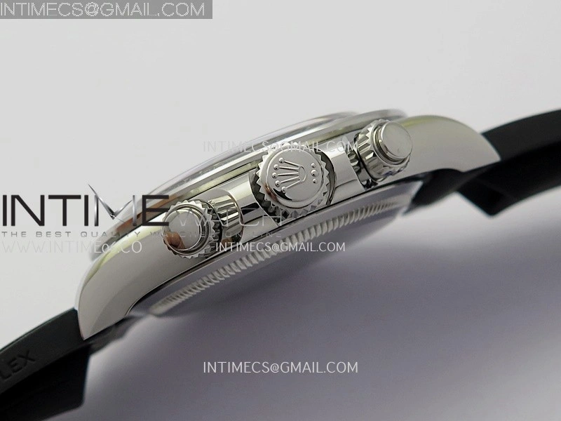 Daytona 126519 Gain Weight VSF 1:1 Best Edition Black Dial Silver Subdial Diamond Marker on Oysterflex Strap DD4131