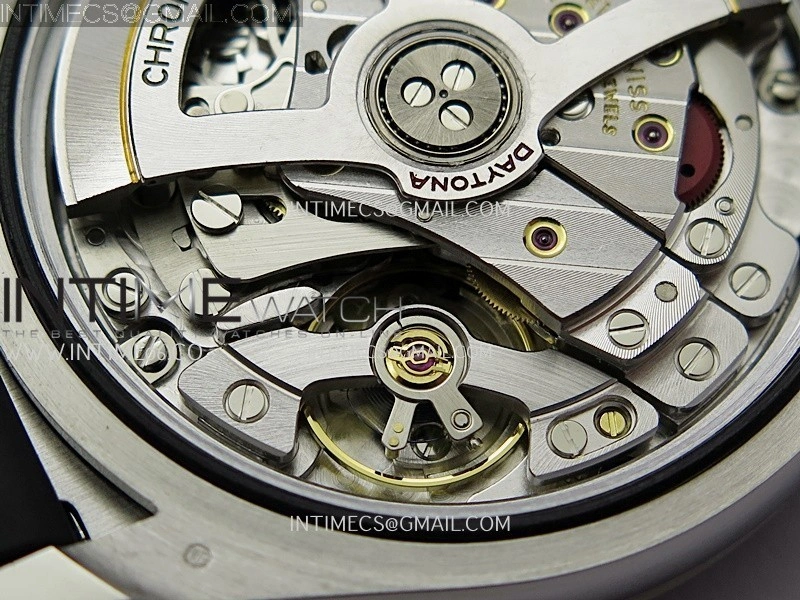 Daytona 126519 Gain Weight VSF 1:1 Best Edition Black Dial Silver Subdial Diamond Marker on Oysterflex Strap DD4131