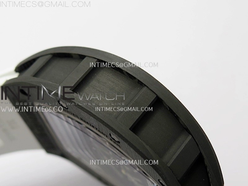 RM055 NTPT APSF 1:1 Best Edition Blue Inner Bezel Blue Crown On White Rubber Strap RMUL2 Super Clone
