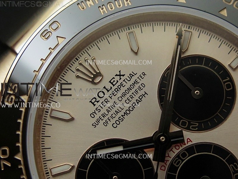 Daytona 126515 QF Gain Weight 1:1 Best Edition RG Dial Black Subdial Sticks Markers on Oysterflex Strap SH4131 V11