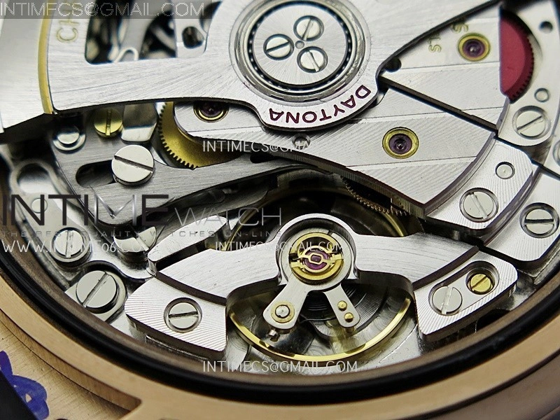 Daytona 126515 QF Gain Weight 1:1 Best Edition RG Dial Black Subdial Sticks Markers on Oysterflex Strap SH4131 V11