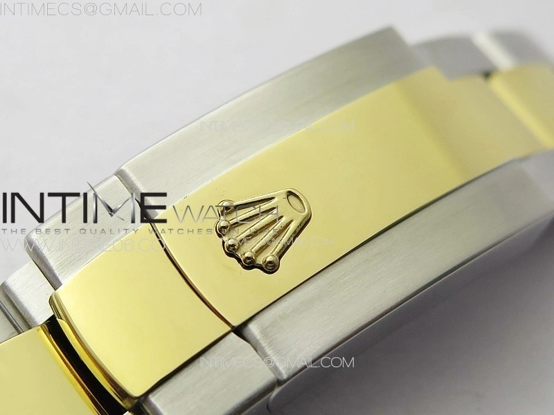 DateJust 31mm 72610 SS YG Crystals Bezel APSF Best Edition White MOP Dial Crystals Markers on Oyster Bracelet A2824