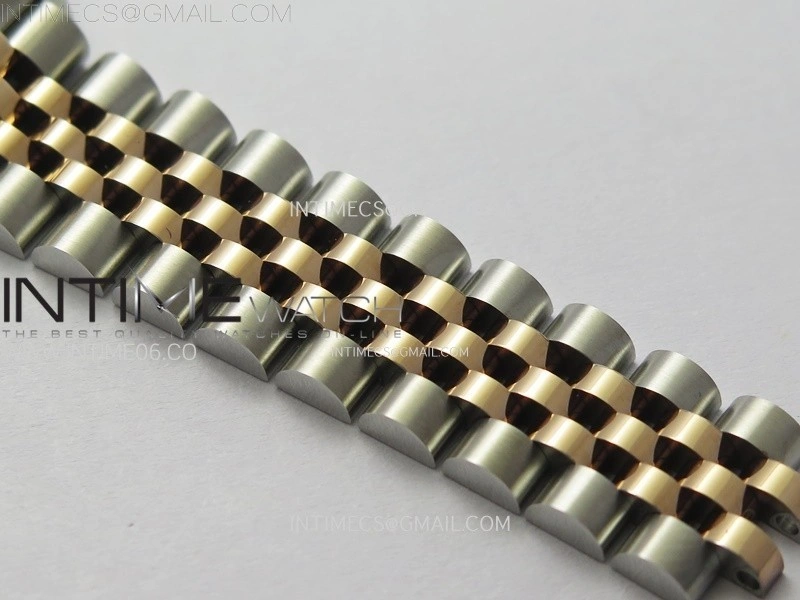 Datejust 28mm 279171 Smooth Bezel SS RG APSF Best Edition Gray Dial Roman Markers on SS Jubilee Bracelet NH05