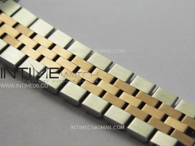 Datejust 28mm 279171 Smooth Bezel SS RG APSF Best Edition Gray Dial Roman Markers on SS Jubilee Bracelet NH05