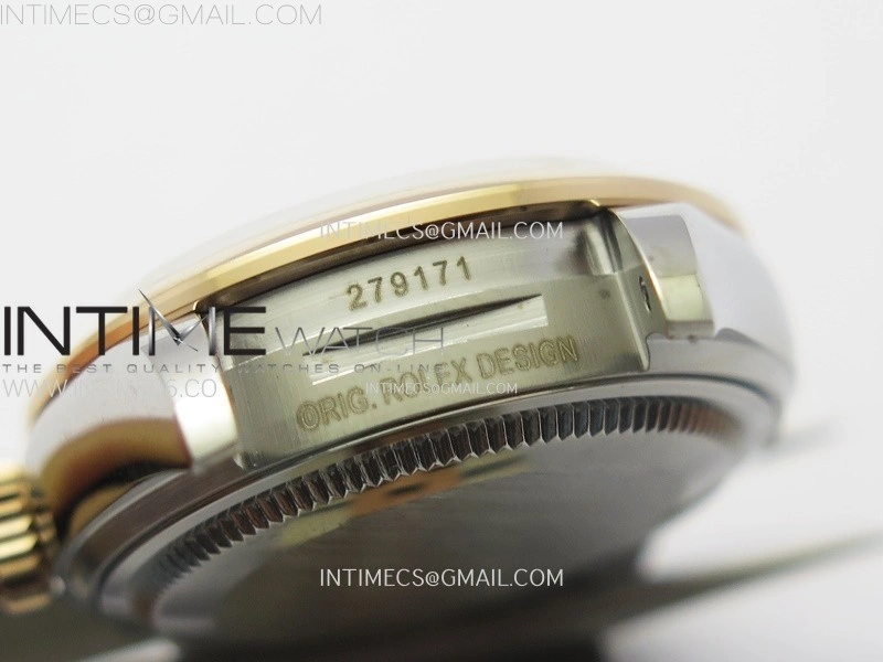 Datejust 28mm 279171 Smooth Bezel SS RG APSF Best Edition Gray Dial Roman Markers on SS Jubilee Bracelet NH05