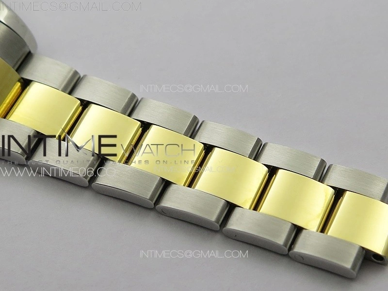 DateJust 31mm 72610 Crystals Bezel SS YG APSF Best Edition Blue Flowers Crystals Dial on Oyster Bracelet A2824