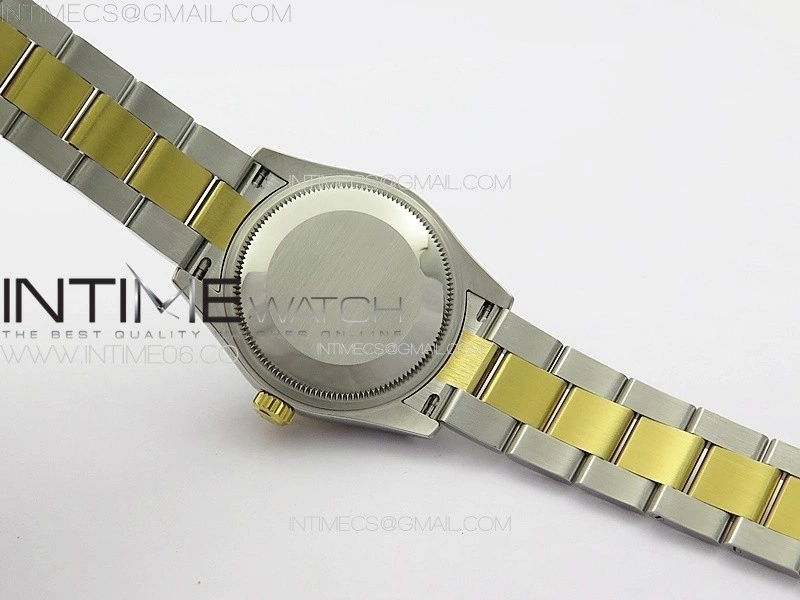 DateJust 31mm 72610 Crystals Bezel SS YG APSF Best Edition Blue Flowers Crystals Dial on Oyster Bracelet A2824