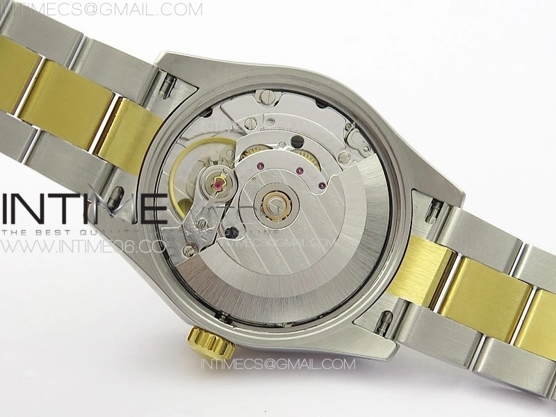 DateJust 31mm 72610 Crystals Bezel SS YG APSF Best Edition Blue Flowers Crystals Dial on Oyster Bracelet A2824