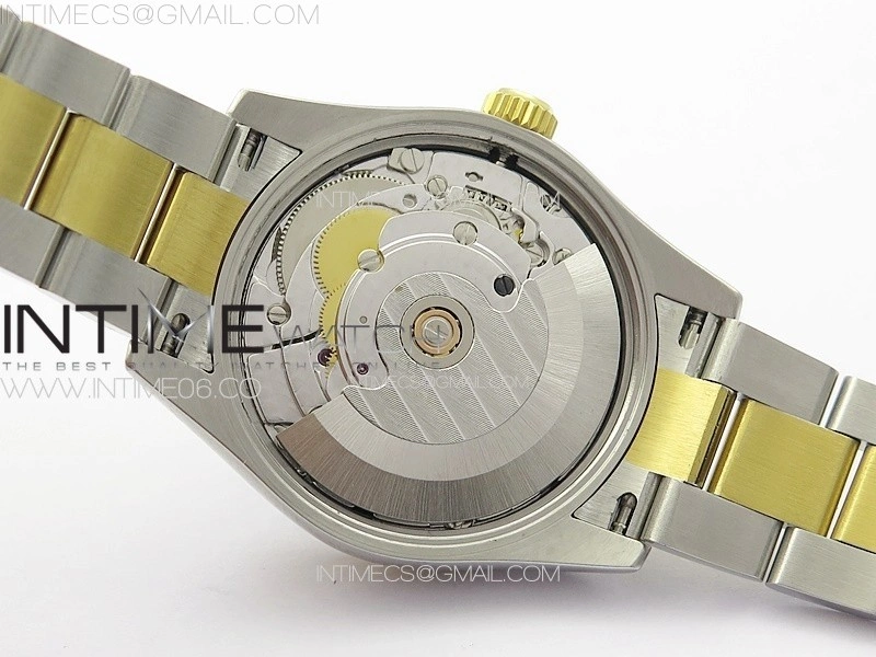 DateJust 31mm 72610 Crystals Bezel SS YG APSF Best Edition Blue Flowers Crystals Dial on Oyster Bracelet A2824