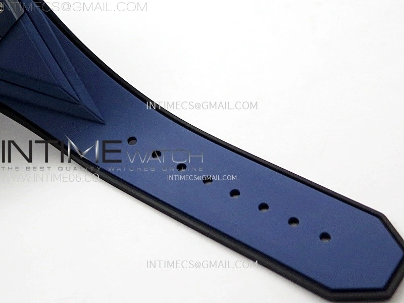 Big Bang Sang Bleu II Blue Ceramic BBF Best Edition on Blue Rubber Strap A1240