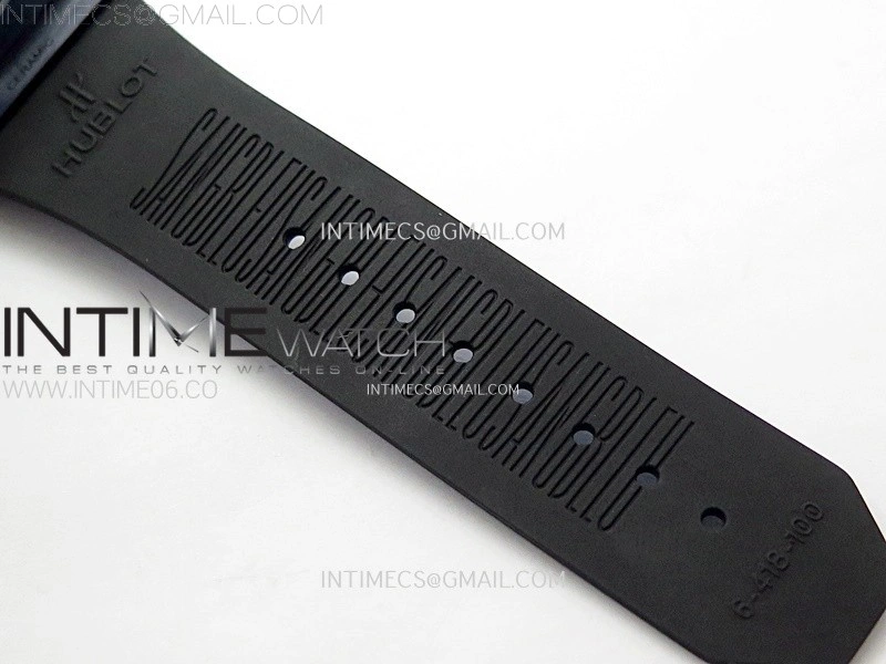 Big Bang Sang Bleu II Blue Ceramic BBF Best Edition on Blue Rubber Strap A1240