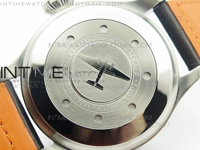 Big Pilot IW500912 AZF 1:1 Best Edition on Black Leather Strap A521111
