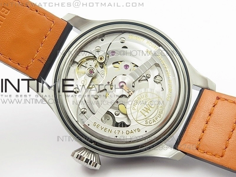 Big Pilot IW500912 AZF 1:1 Best Edition on Black Leather Strap A521111