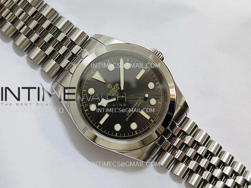 Black Bay 39mm SS KRF 1:1 Best Edition Gray Dial on SS Bracelet