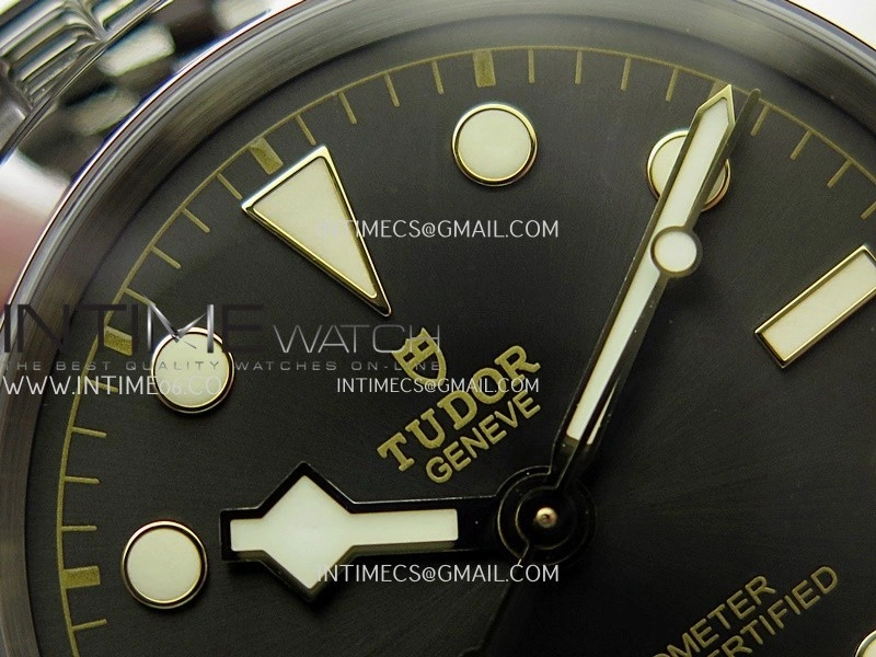 Black Bay 39mm SS KRF 1:1 Best Edition Gray Dial on SS Bracelet