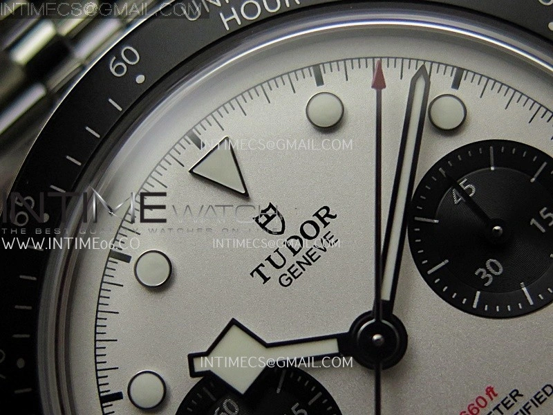 Black Bay Chrono M79360N SS ZF 1:1 Best Edition White Dial On SS Bracelet DD7750