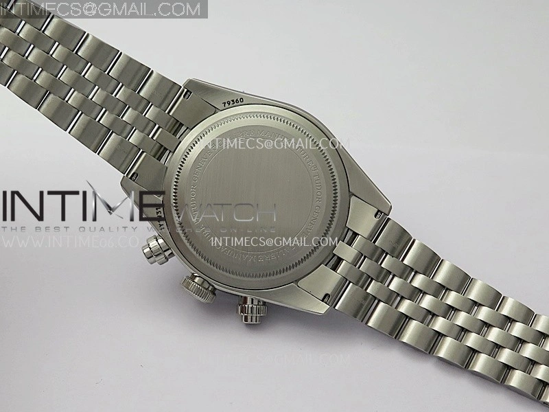 Black Bay Chrono M79360N SS ZF 1:1 Best Edition White Dial On SS Bracelet DD7750
