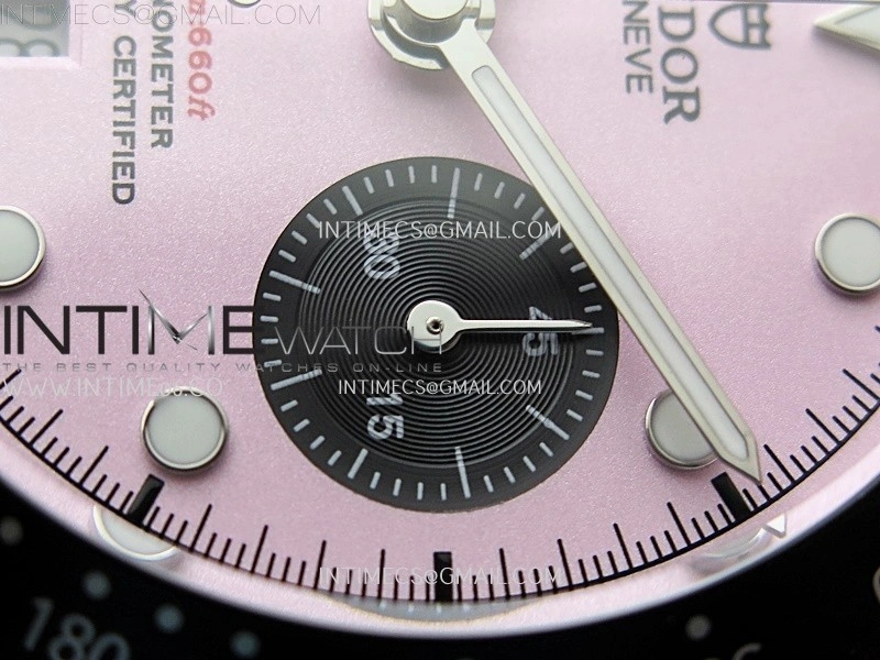Black Bay Chrono SS TWF 1:1 Best Edition Pink Dial on SS Bracelet A7750
