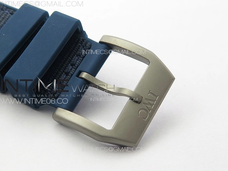 Pilot Mark RAAF Black Ceramic M+ 1:1 Best Edition Blue Dial on Blue Nylon Strap A2892 to Cal.35111