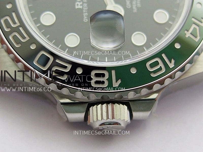 GMT-Master II 126720 VTNR Black Green 904L SS ERF 1:1 Best Edition Black Dial On Jubilee Bracelet JH3285 CHS