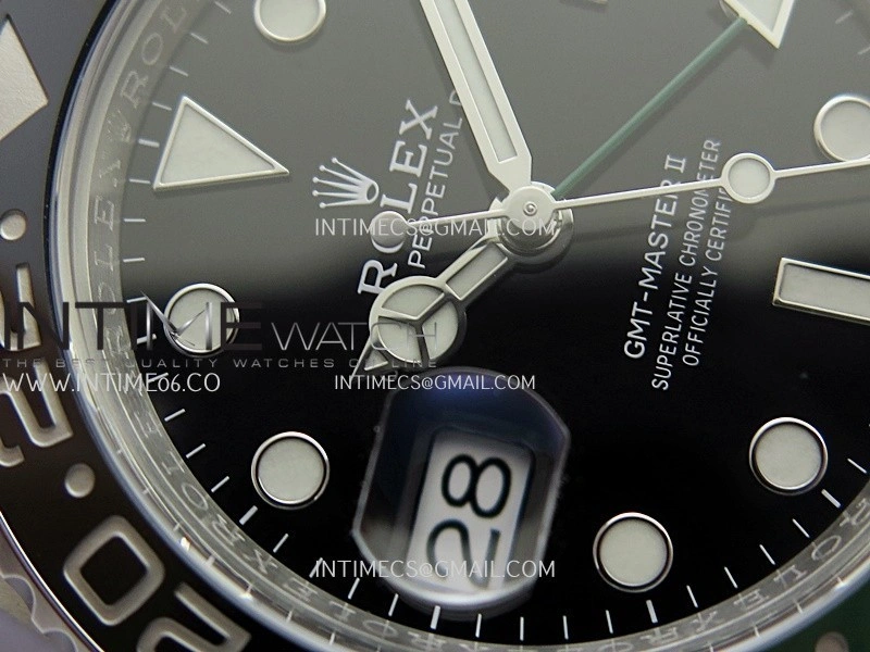 GMT-Master II 126720 VTNR Black Green Ceramic ARF 1:1 Best Edition Black Dial On Jubilee Bracelet DD3285 CHS