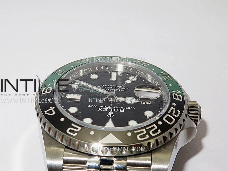 GMT-Master II 126720 VTNR Black Green Ceramic ARF 1:1 Best Edition Black Dial On Jubilee Bracelet DD3285 CHS