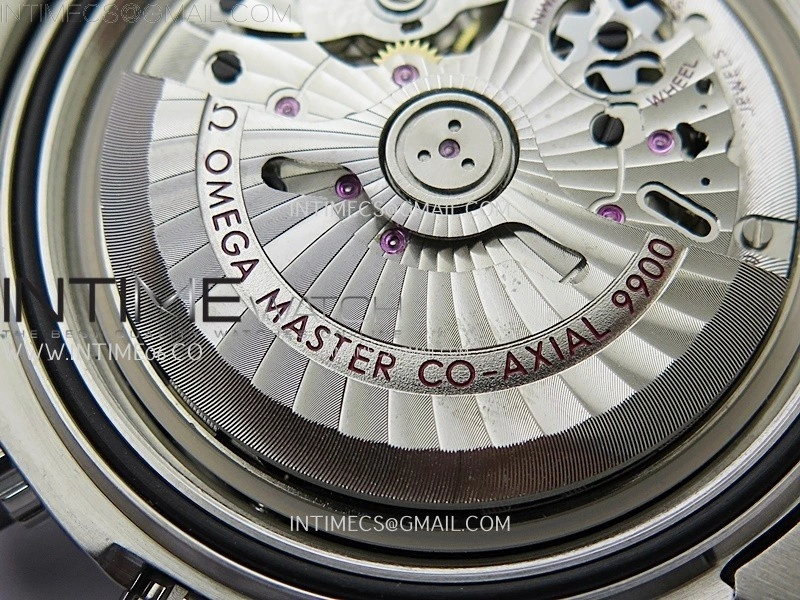 Planet Ocean Master Chronometer Black Orange Ceramic Bezel SS SCF 1:1 Best Edition Black Dial on SS Bracelet A9900