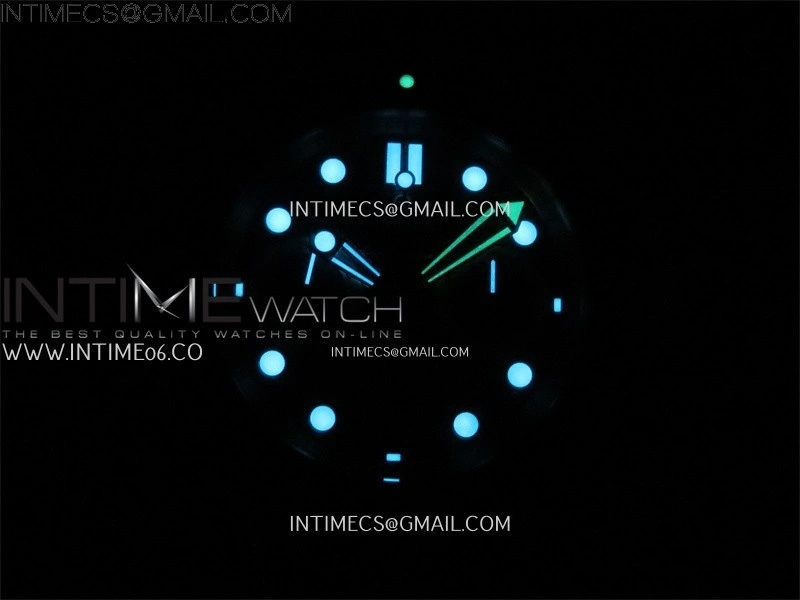 Seamaster 300M Chrono Blue Ceramic Bezel SS YG N1F 1:1 Best Edition Blue Dial on Blue Rubber Strap A9900