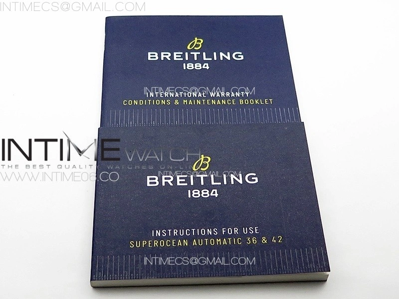 Breitling New Version Box and Papers