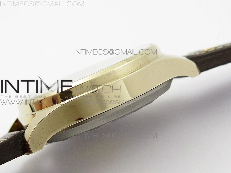 Big Pilot IW501005 Bronzo AZF 1:1 Best Edition Brown Dial Blue Numbers on Brown Leather Strap A52110