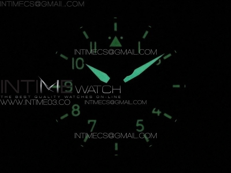 Big Pilot IW501005 Bronzo AZF 1:1 Best Edition Brown Dial Blue Numbers on Brown Leather Strap A52110