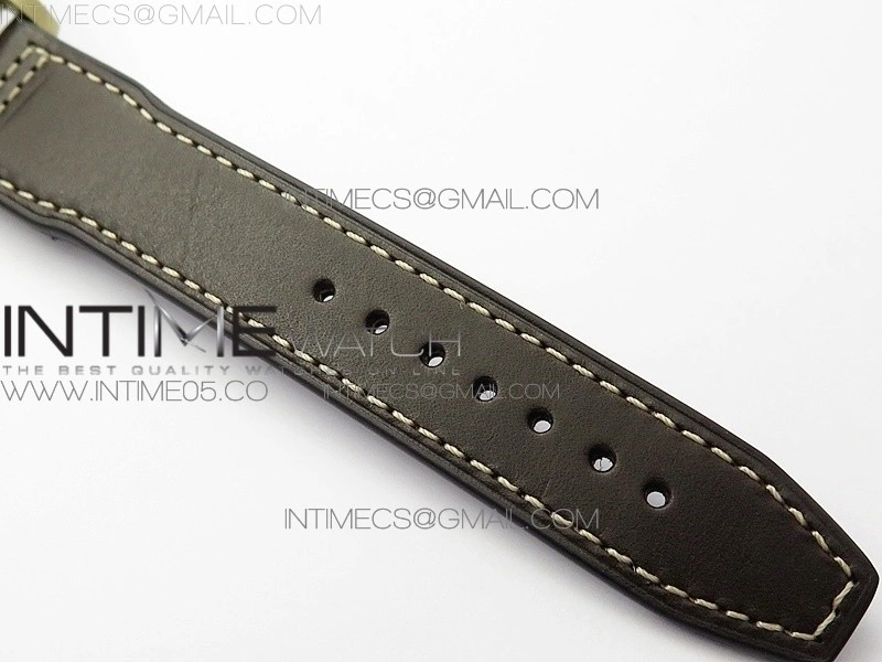 Pilot UTC Bronzo IW327101 ZF 1:1 Best Edition Dark Green Dial on Brown Leather Strap A35111