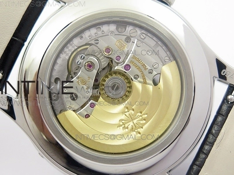 COMPLICATIONS SERIES Moonphase SS KMF Blue Dial on Black Leather Strap Cal.324