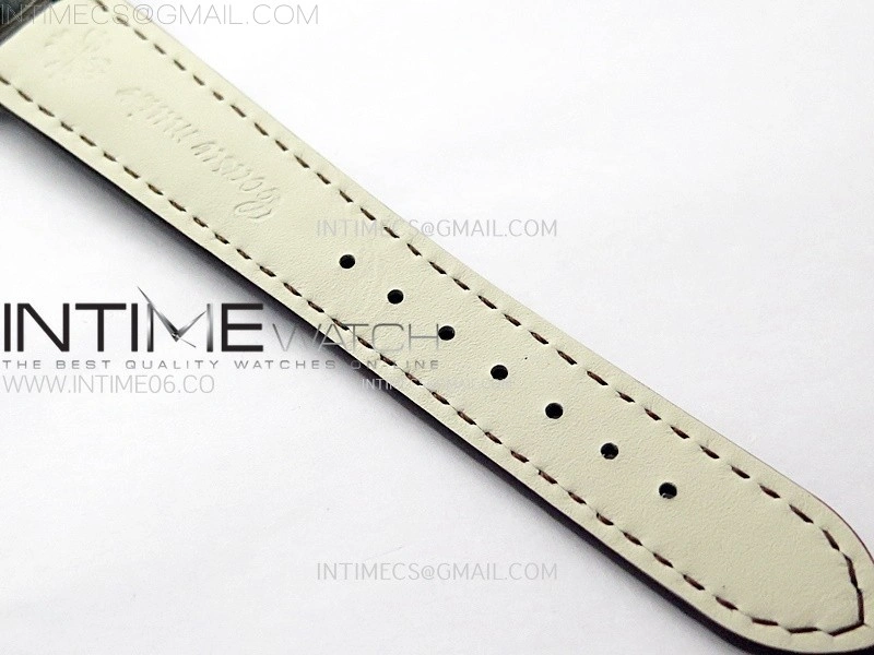 Perpetual Calendar 5320G-001 SS KRF 1:1 Best Edition Cream Dial on Brown Leather Strap A324