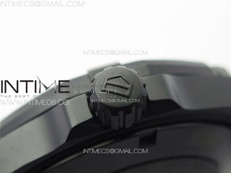Aquaracer Calibre 5 PVD 41mm TARF 1:1 Best Edition Carbon RG Dial on Black Nylon Strap SW200