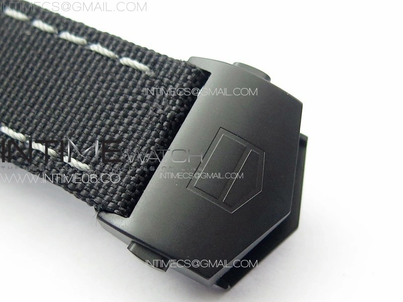 Aquaracer Calibre 5 PVD 41mm TARF 1:1 Best Edition Carbon RG Dial on Black Nylon Strap SW200
