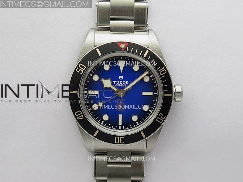 Heritage Black Bay M79030 Campioni D'Italia 39mm SS ZF 1:1 Best Edition Blue Ombre Dial On SS Bracelet A2824