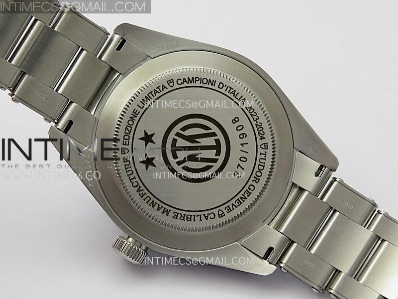 Heritage Black Bay M79030 Campioni D'Italia 39mm SS ZF 1:1 Best Edition Blue Ombre Dial On SS Bracelet A2824