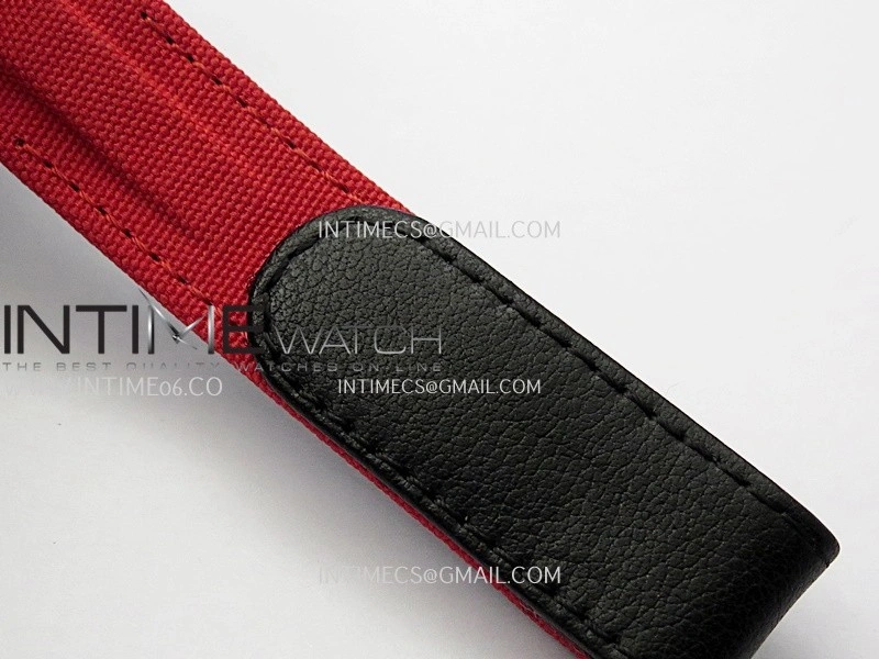 Daytona DIW Carbon Red Second Hand DIWF Best Edition Skeleton Dial On Red Nylon Strap SA4130