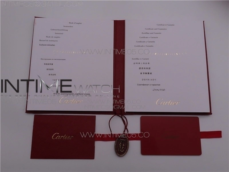 Cartier boxset with booklet