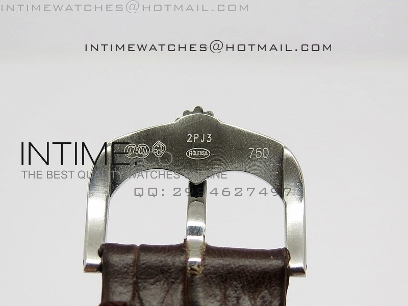 Cellini 50509 BP Maker SS Crystal Bezel Sliver Dial on Brown Leather Strap