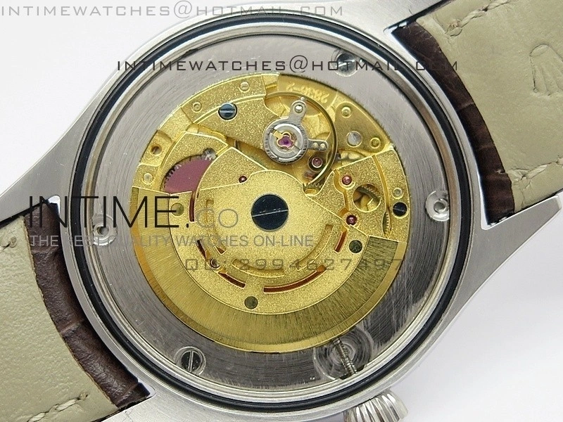 Cellini 50509 BP Maker SS Crystal Bezel Sliver Dial on Brown Leather Strap