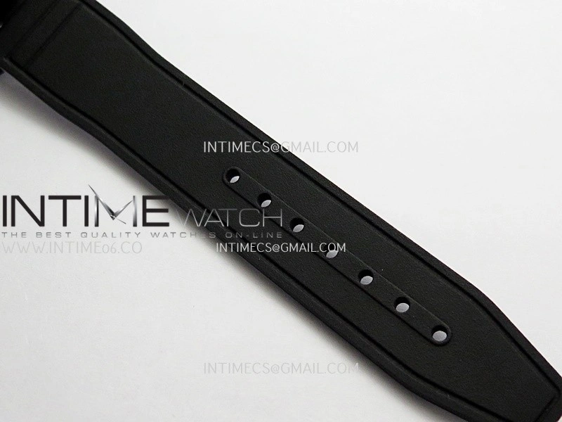 Pilot Chrono IW389401 Black Ceramic APSF 1:1 Best Edition Black Dial On Black Rubber Strap Super Clone A69385
