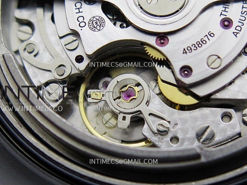 Pilot Chrono IW389401 Black Ceramic APSF 1:1 Best Edition Black Dial On Black Rubber Strap Super Clone A69385