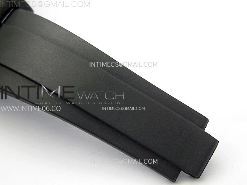 Daytona PVD Ceramic Bezel GETF Best Edition Skeleton Black Dial on Black Rubber Strap SA4130