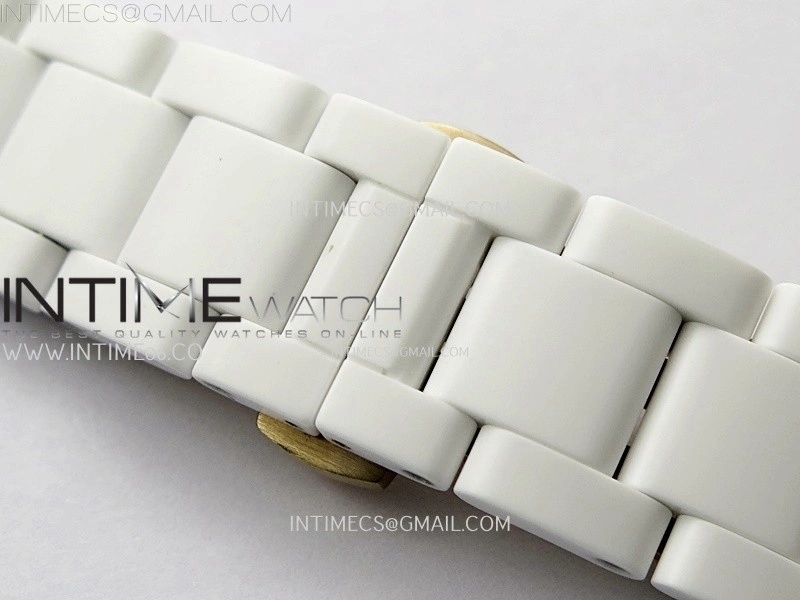 Daytona AET White Solid Nano Ceramic Case and Bracelet N6F 1:1 Best Edition British Racing Pink Dial On DD4801