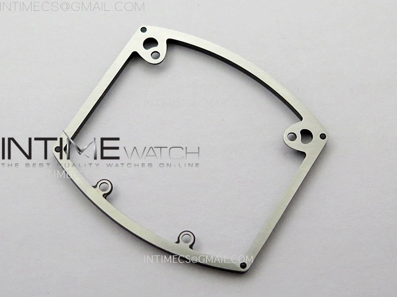 RM055 White Ceramic ZF 1:1 Best Edition Skeleton Dial On White Rubber Strap RMUL2 Super Clone